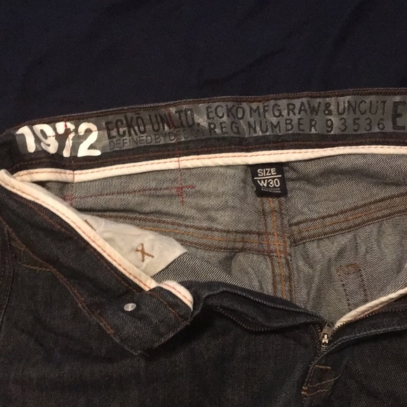 1972 echo unltd raw & uncut shorts / 93536 - Picture 2 of 2